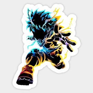 Soul of izuku midoriya Sticker